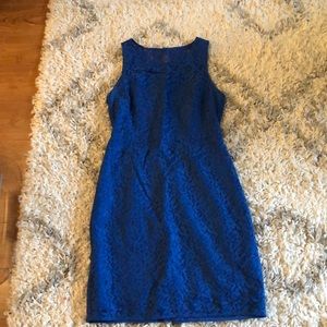J.Crew Blue Lacy Dress